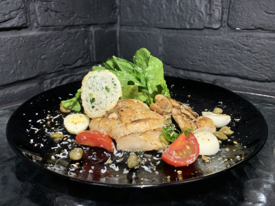  Салаты Цезарь с куриной грудкой